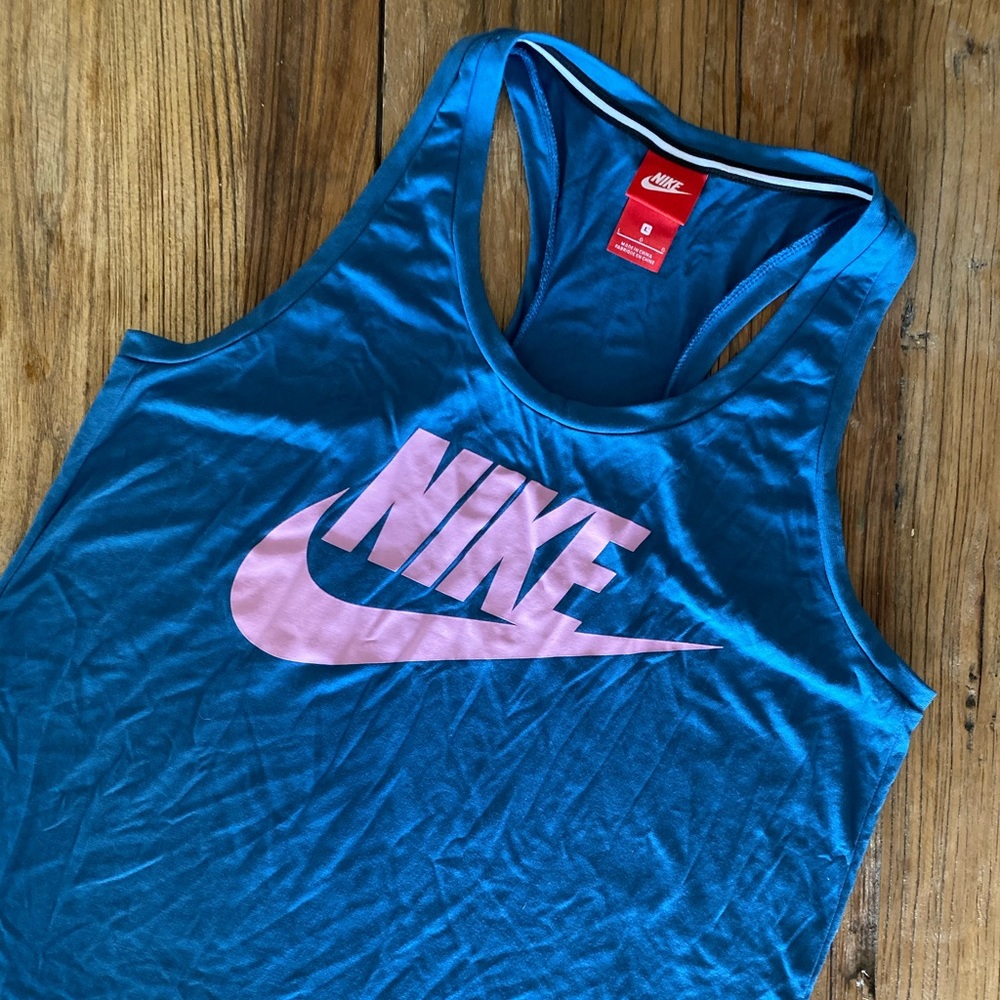 Nike Blue Workout Tank Top